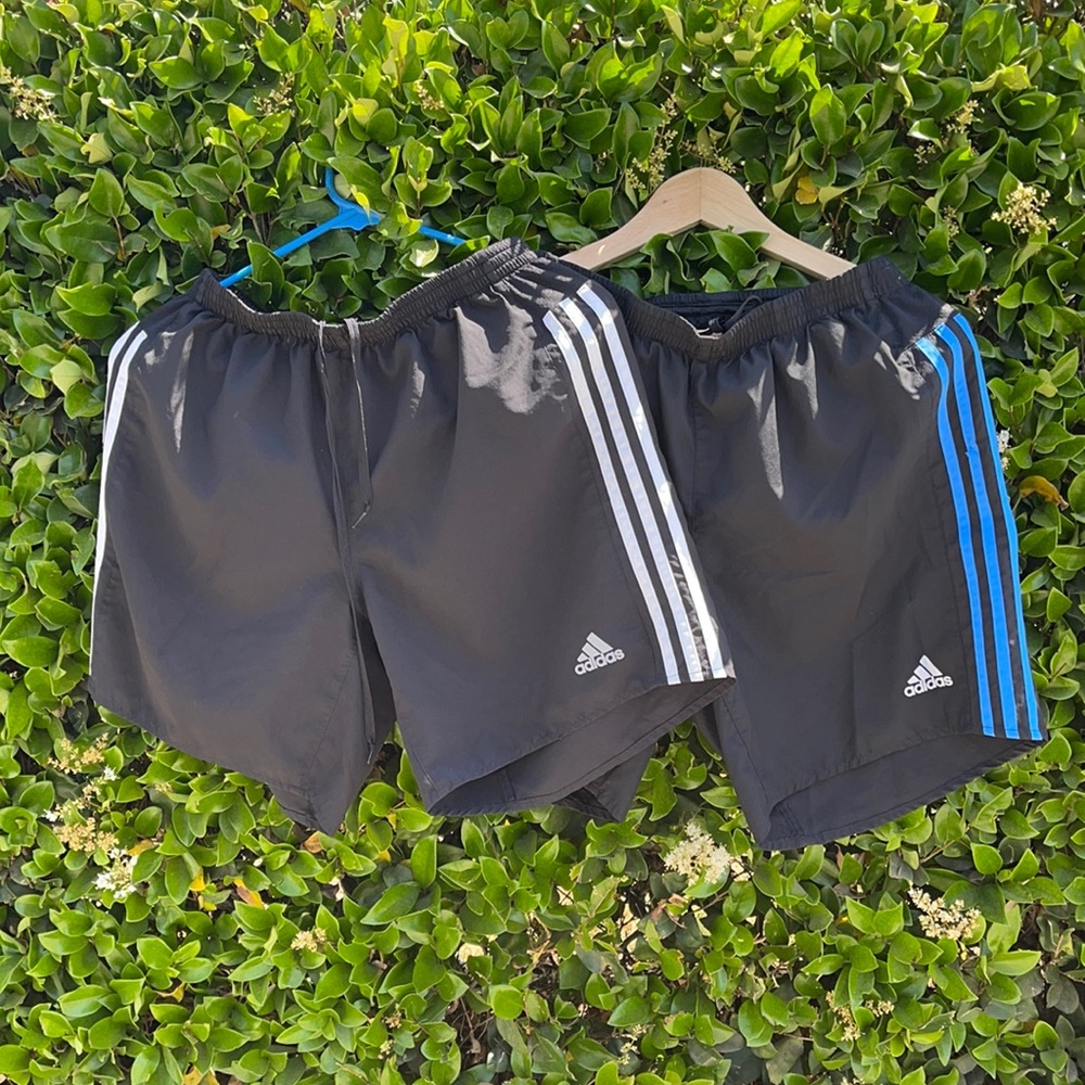 2 Adidas 7” Running Shorts